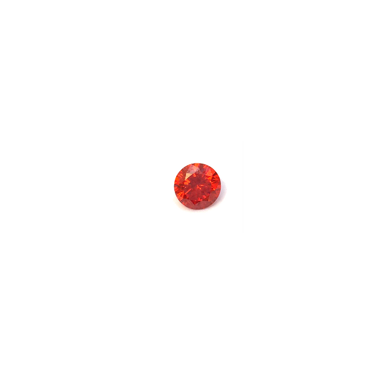 Lab Created Gemstone - Padparadscha Round