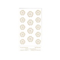RMR Laser Texture Paper - Pansie Shapes - 50 x 89mm