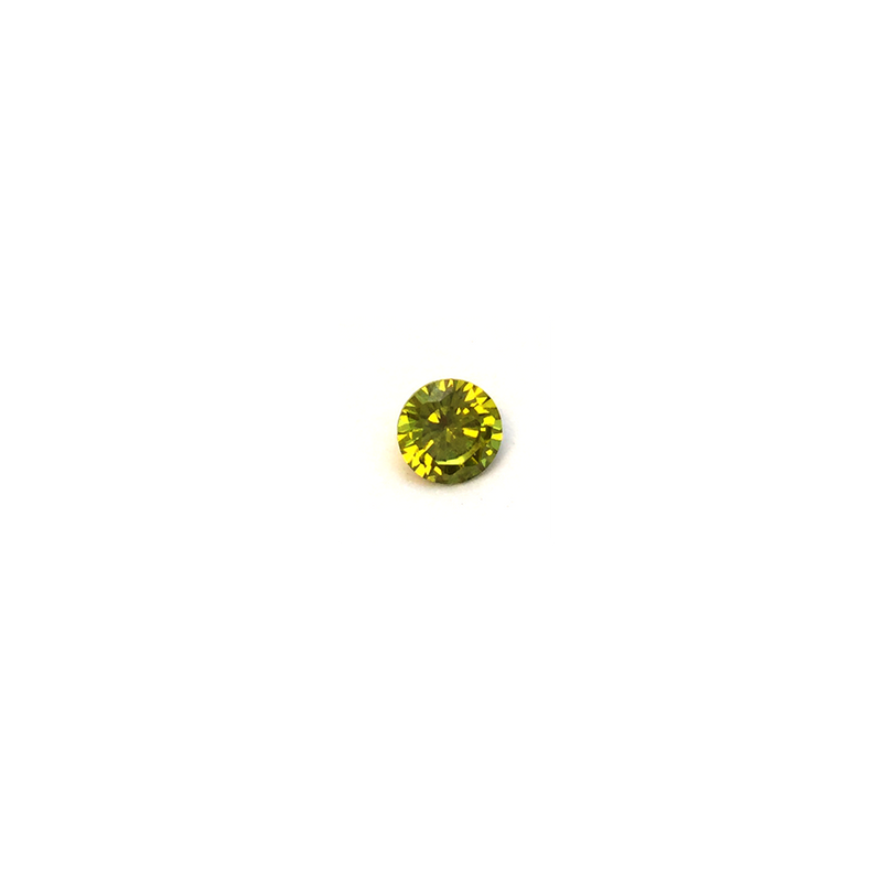 Lab Created Gemstone - Peridot Round