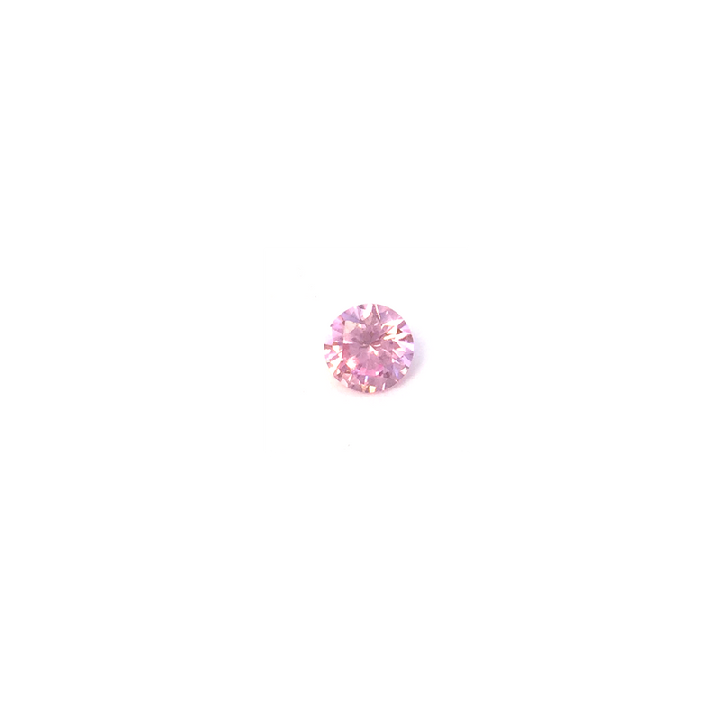 Lab Created Gemstone - Pink Round
