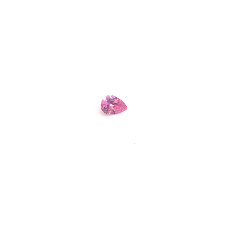 Lab Created Gemstone - Pink Pear