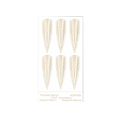 RMR Laser Texture Paper - Princess Warrior - 50 x 89mm