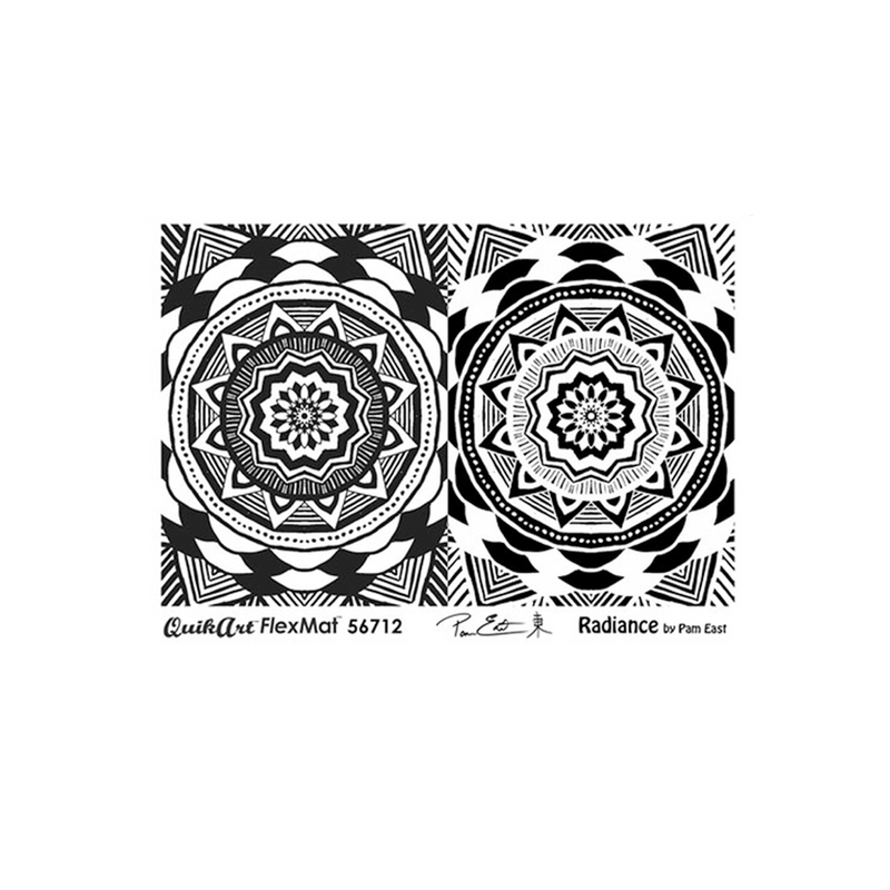 Pam East FlexMat Texture Stamp - Radiance