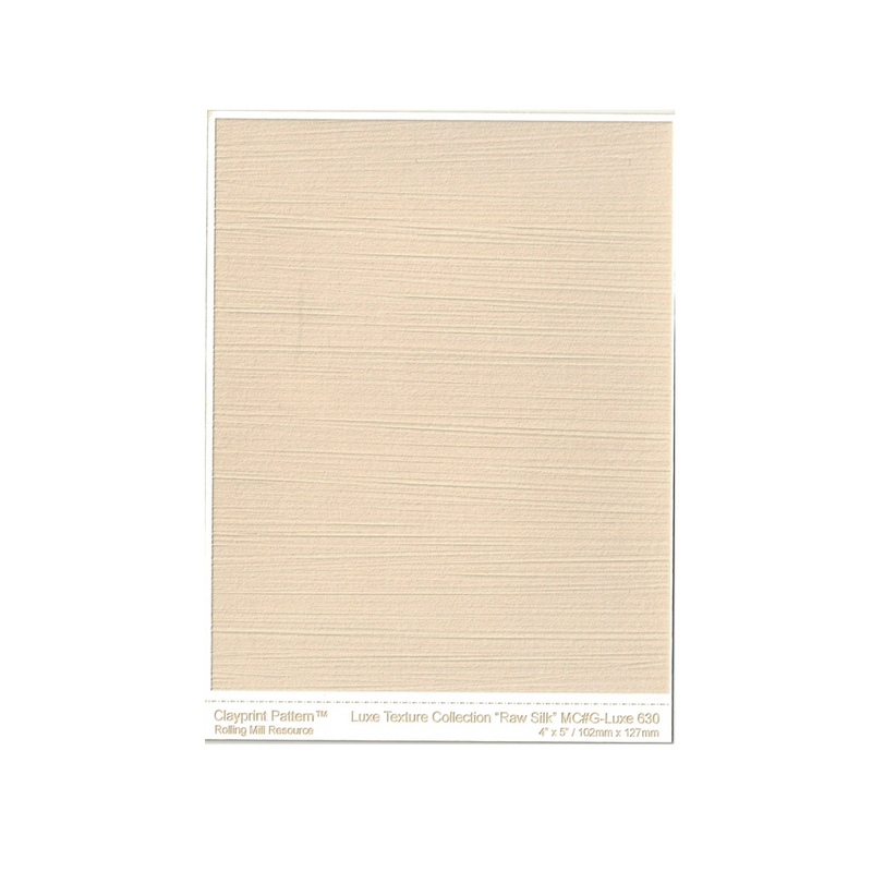 RMR Laser Texture Paper - Luxe Raw Silk - 102 x 127mm