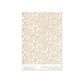 RMR Laser Texture Paper - Repeating Swirls - 76 x 102mm