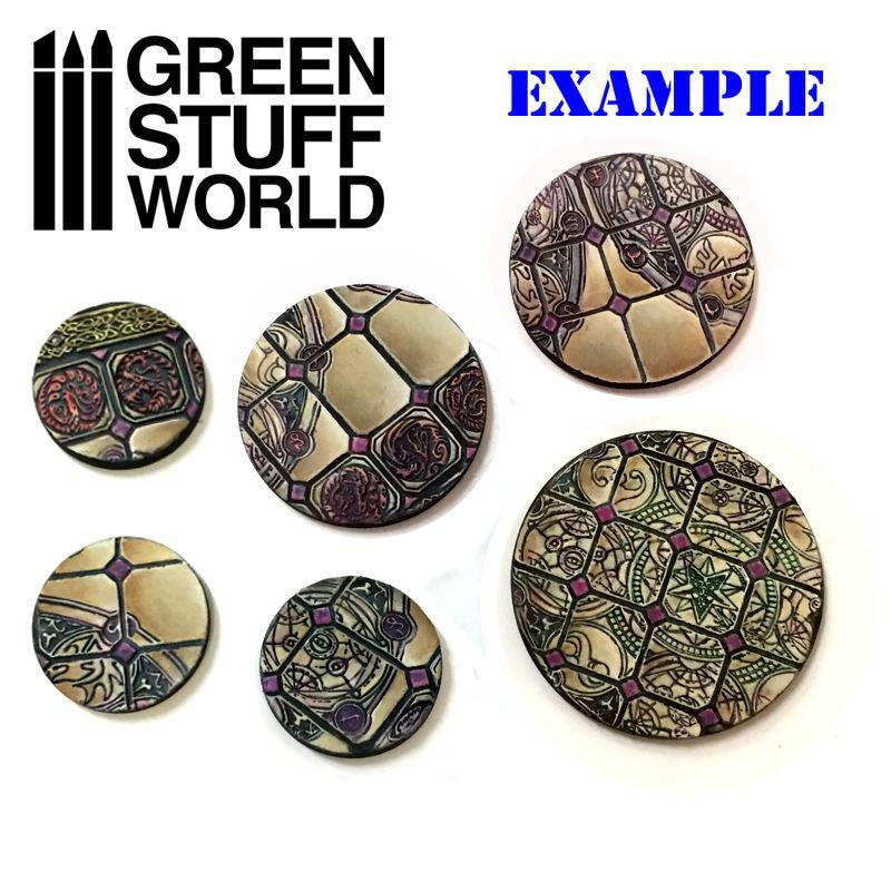 Texture examples with ancestral recall rolling pin