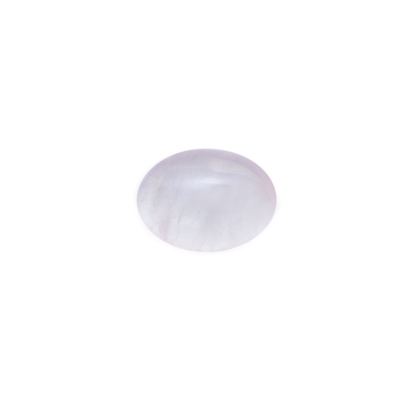 Oval cabochon - Rose Quartz - 10x14mm