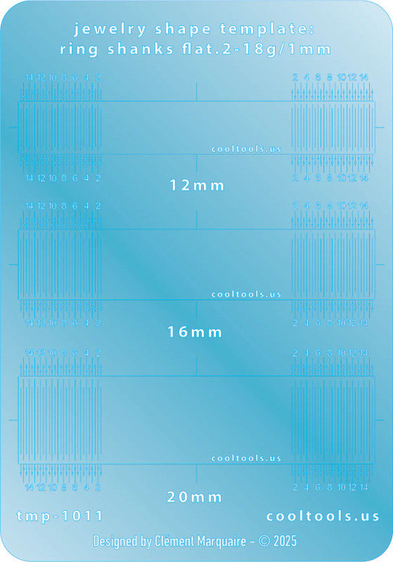 Ring Shank Template - Flat