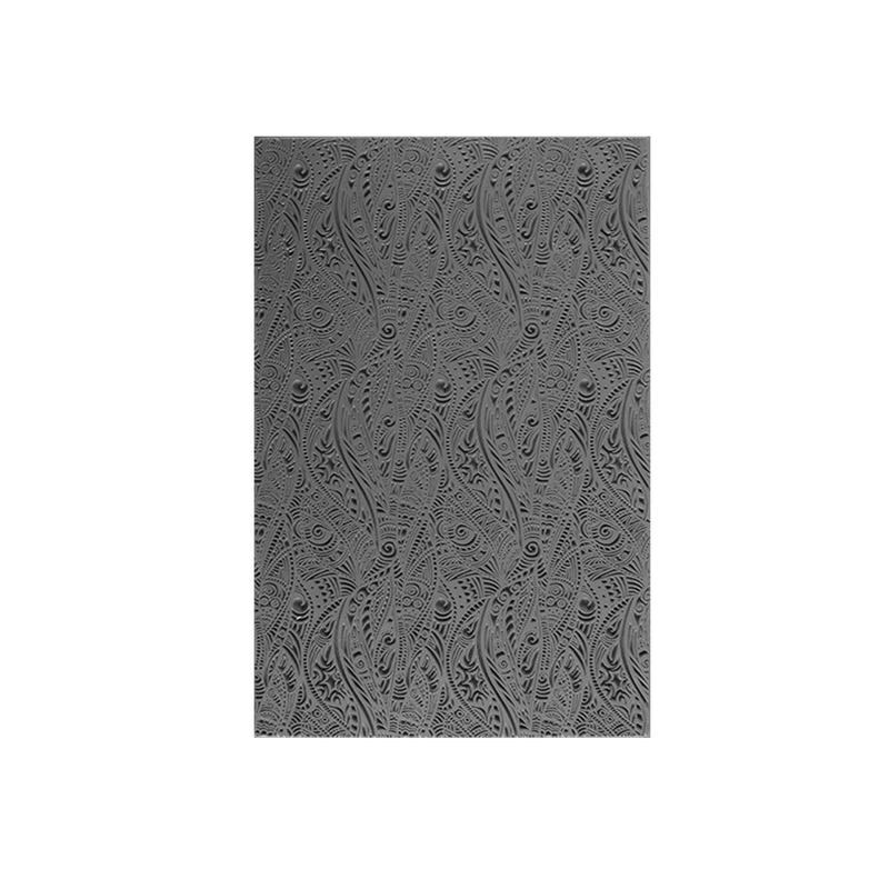 Mega Texture Tile - Tribal Zentangle