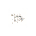 Lab Created Gempack - White Round Mixed Sizes (20 stones)
