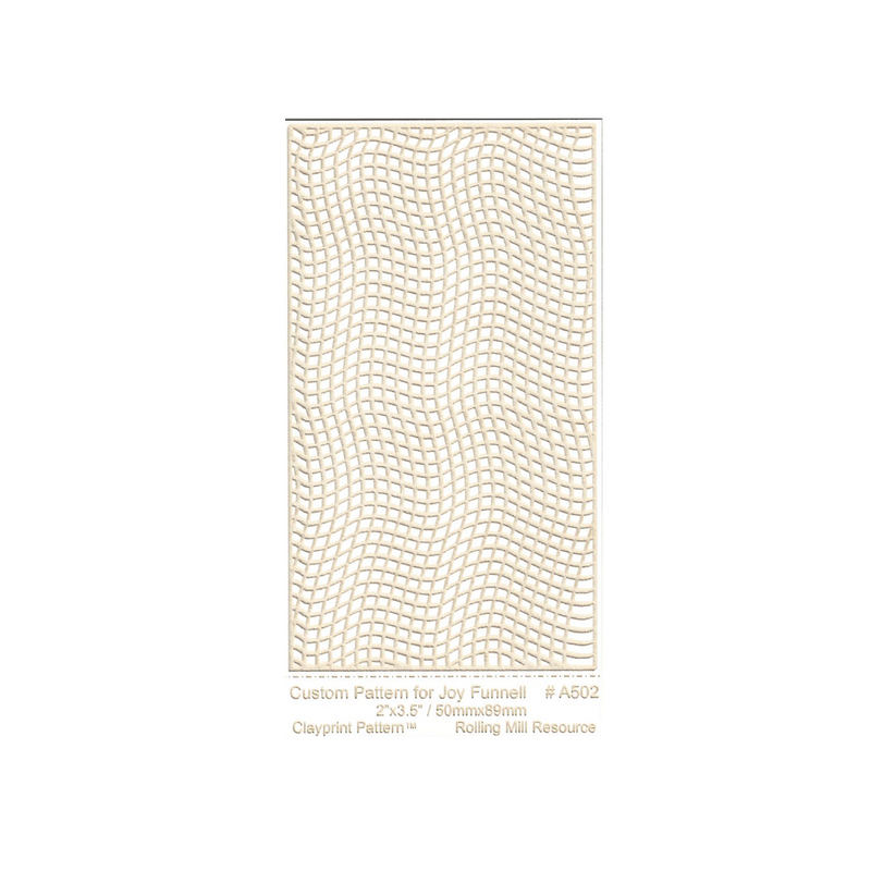 RMR Laser Texture Paper - Wiggles of Joy - 50 x 89mm