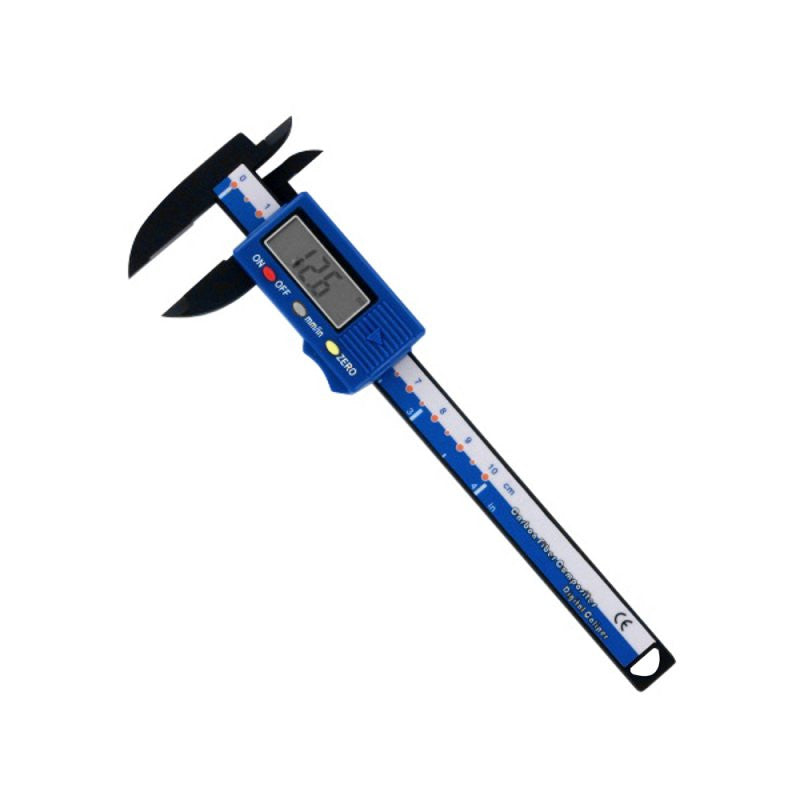 Economy Plastic Digital LCD Caliper - 100mm