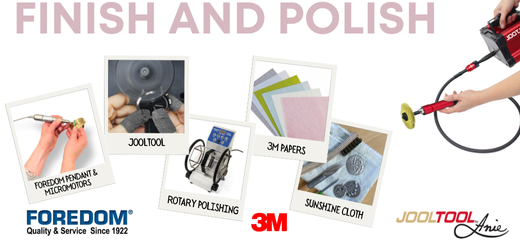 Foredom, JoolTool, 3M Polishing Tools